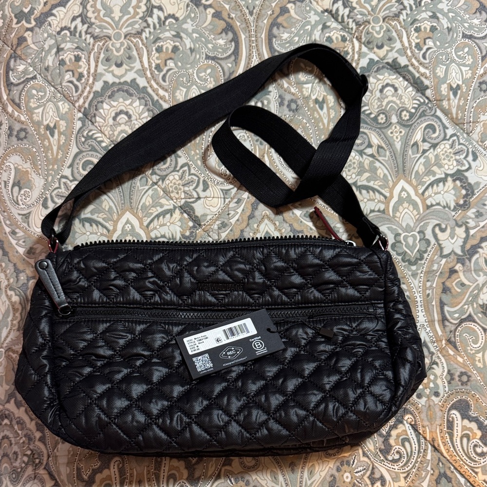 MZ Wallace Metro Roxy Quilted Crossbody Bag New